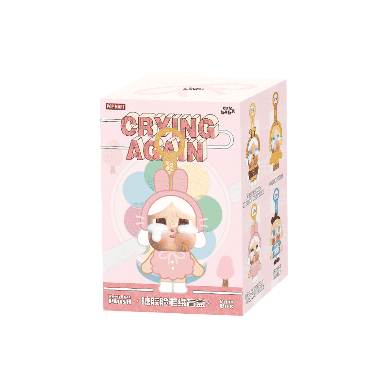 Pop Mart CRYBABY Crying Again Series-Vinyl Face Plush Blind Box - Imagen 2