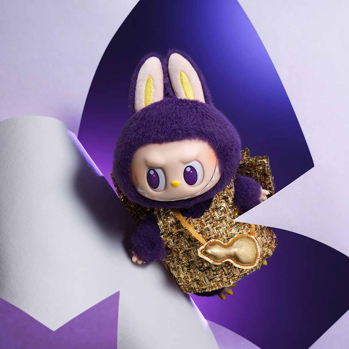 Pop Mart Labubu x Pronounce Wings of Fortune Vinyl Plush Hanging Card - Imagen 2