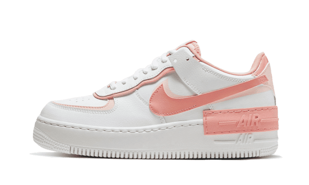 bulto académico Fortalecer Air Force 1 Shadow White Pink – ibuysneakers
