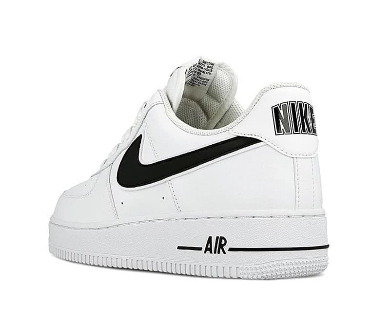 oído Saludar Distante Nike Air Force 07´ Blancas Logo Negro – ibuysneakers