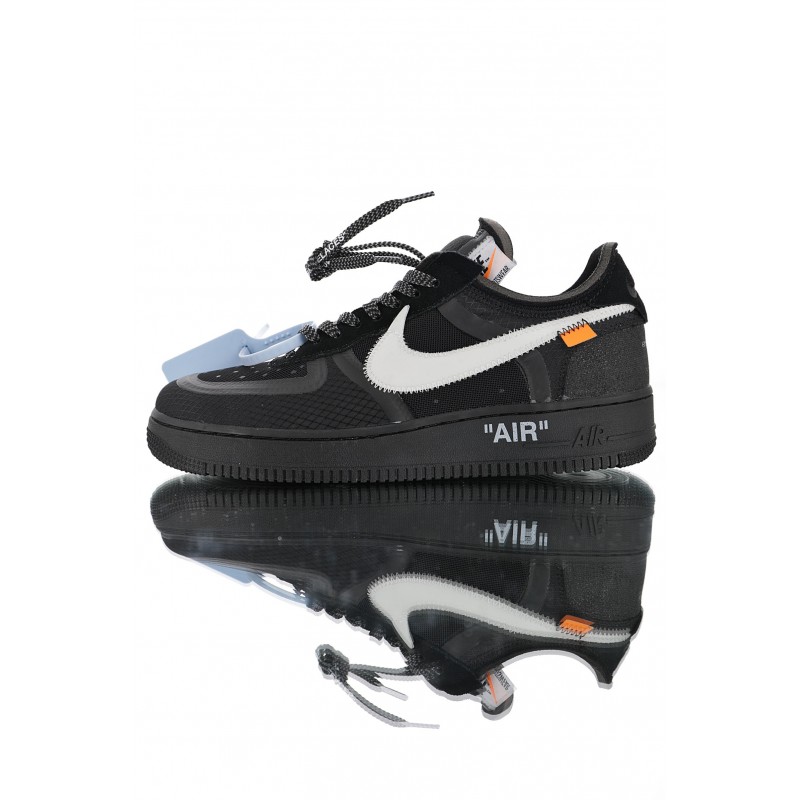 Nike Force 1 WHITE “Black” 2.0 Negras ibuysneakers