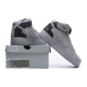 Nike Air Force Altas Grises Mid - Imagen 3