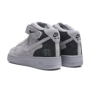 Nike Air Force Altas Grises Mid - Imagen 4