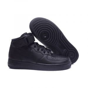 Nike Air Force Altas Negras - Imagen 2