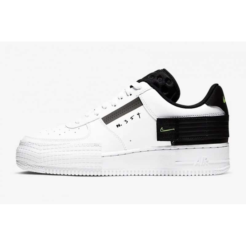A tiempo Supermercado Terraplén Nike Air Force Low Type Blancas y Negras – ibuysneakers