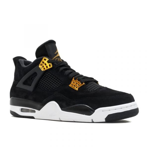 Nike Air Jordan 4 Black (gold details) - ibuysneakers