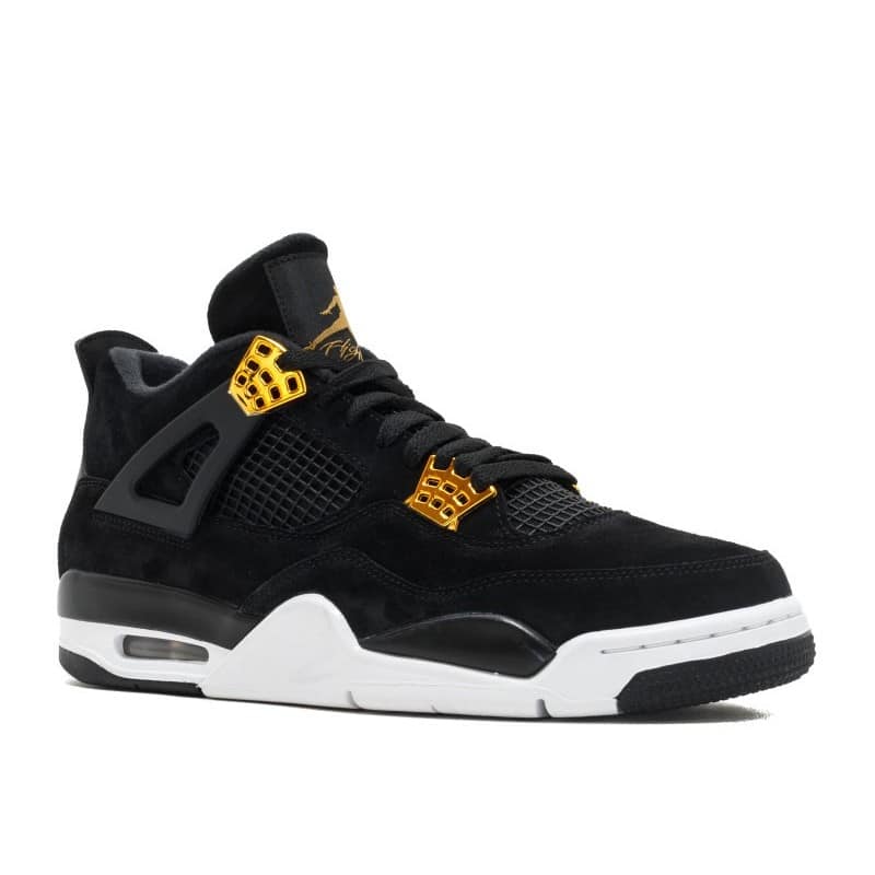 Nike Air Jordan 4 Negras (detalles dorados) ibuysneakers