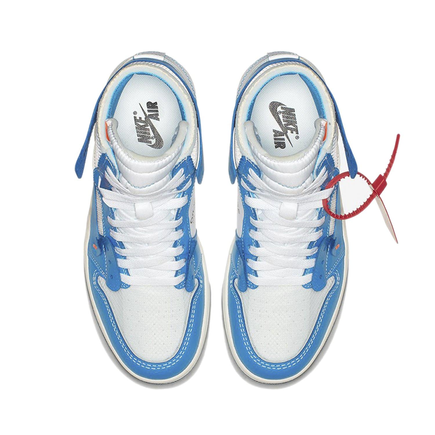 Más lejano Malversar servilleta Air Jordan 1 High OG x Off White UNIVERSITY BLUE – ibuysneakers