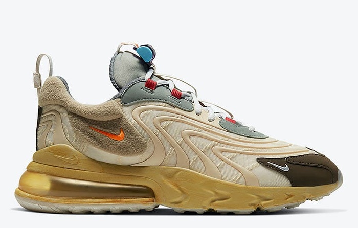NIKE AIR MAX 270 REACT TRAVIS SCOTT CACTUS