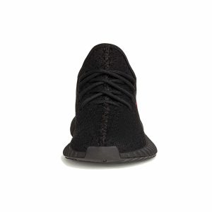 Yeezy 350 v2 BLACK RED - Imagen 2