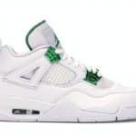 Jordan Retro 4 Metallic Green