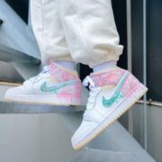 Zapatillas Jordan 1 Mid Ice Cream - Imagen 2