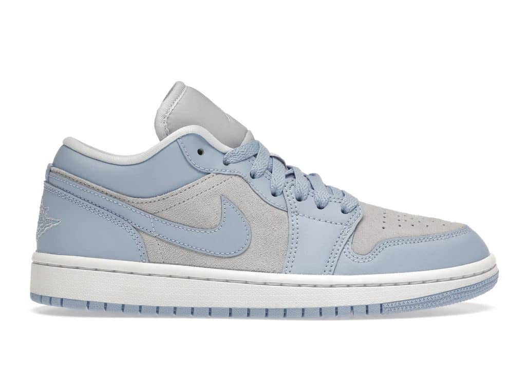 j1-alum Jordan 1 Low Grey Aluminum Blue - Imagen 1