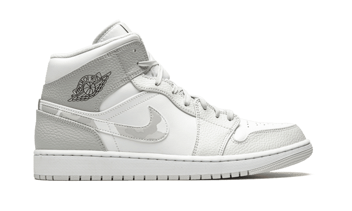 Air Jordan 1 Mid Grey Camo
