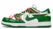 SB Dunk Low x Off-White "Pine Green"