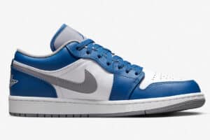 Air Jordan 1 Low ‘True Blue Cement’ - Imagen 5