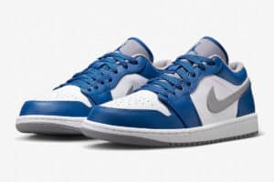 Air Jordan 1 Low ‘True Blue Cement’ - Imagen 2