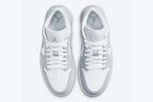 Wmns Air Jordan 1 Low ‘White Wolf Grey’ - Imagen 4