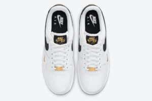 Wmns Nike Air Force 1 ’07 Essential ‘White Black’ - Imagen 4