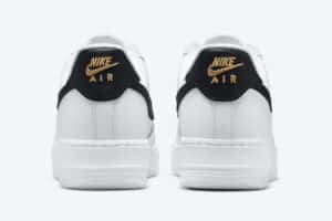 Wmns Nike Air Force 1 ’07 Essential ‘White Black’ - Imagen 5
