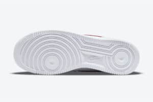 Wmns Nike Air Force 1 Essential Low ‘White Gym Red’ - Imagen 6