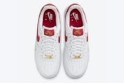 Wmns Nike Air Force 1 Essential Low ‘White Gym Red’ - Imagen 4