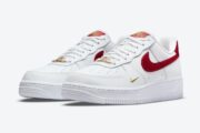 Wmns Nike Air Force 1 Essential Low ‘White Gym Red’ - Imagen 3