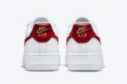 Wmns Nike Air Force 1 Essential Low ‘White Gym Red’ - Imagen 5