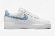 Wmns Nike Air Force 1 ’07 Essentials ‘Blue Paisley’ - Imagen 6