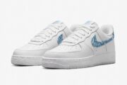 Wmns Nike Air Force 1 ’07 Essentials ‘Blue Paisley’ - Imagen 2