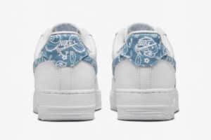 Wmns Nike Air Force 1 ’07 Essentials ‘Blue Paisley’ - Imagen 4
