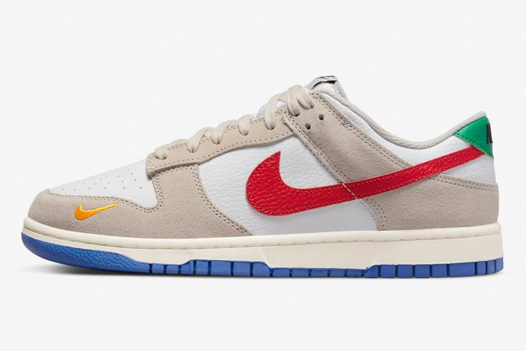 Nike-Dunk-Low-Light-Iron-Ore-University-Red-White-DV3497-001-Release-Date.jpg Nike Dunk Low ‘Light Iron Ore’ - Imagen 1