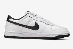 Wmns Nike Dunk Low ‘White Black’ - Imagen 6