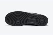 Stussy x Nike Air Force 1 Low ‘Triple Black’ - Imagen 6