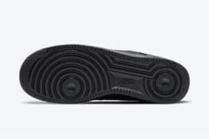 Stussy x Nike Air Force 1 Low ‘Triple Black’ - Imagen 6