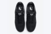 Stussy x Nike Air Force 1 Low ‘Triple Black’ - Imagen 3