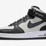 Stussy x Nike Air Force 1 Mid ‘Black White’