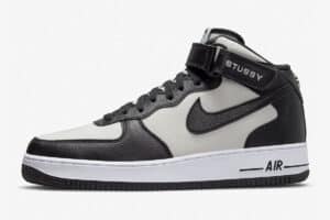 Stussy x Nike Air Force 1 Mid ‘Black White’