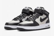 Stussy x Nike Air Force 1 Mid ‘Black White’ - Imagen 2