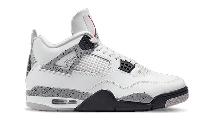 Air Jordan 4 Retro White Cement