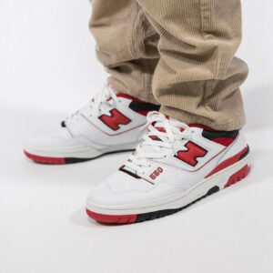 New Balance 550 White Red - Imagen 2