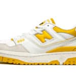 New Balance 550 Sea Salt Varsity Gold