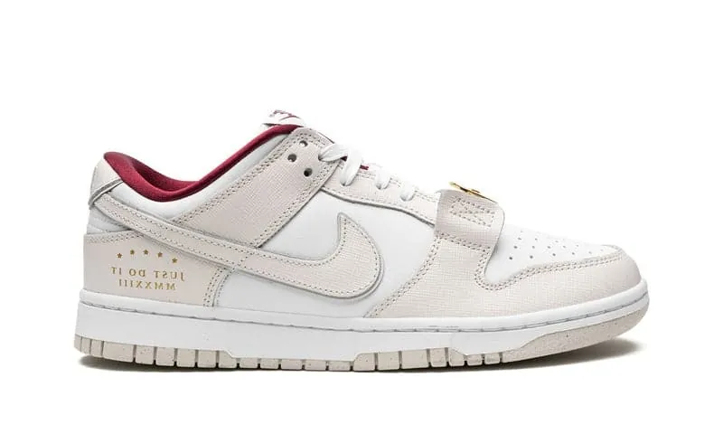Dunk Low Just Do It White Phantom