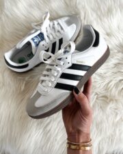 Adidas Samba OG Cloud White Core Black - immagine 5
