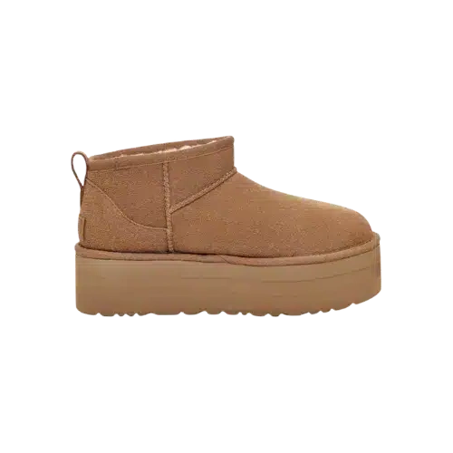 UGG ULTRA MINI CHESTNUT CON PLATAFORMA
