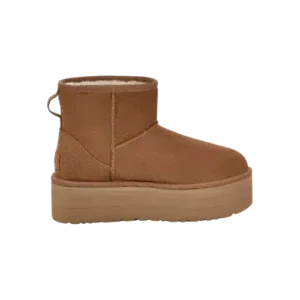 UGG MINI CHESTNUT CON PLATAFORMA