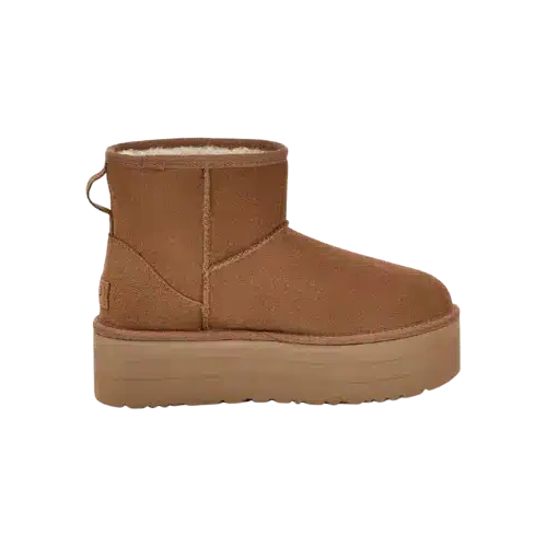 UGG MINI CHESTNUT CON PLATAFORMA