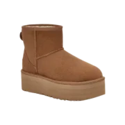 UGG MINI CHESTNUT CON PLATAFORMA - immagine 3