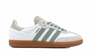 Samba OG Cloud White Silver Green