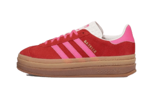 Adidas Gazelle Bold Collegiate Red Lucid Pink